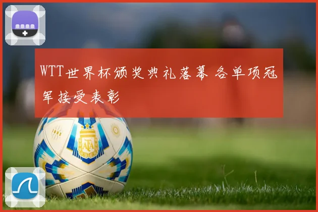 WTT世界杯颁奖典礼落幕 各单项冠军接受表彰